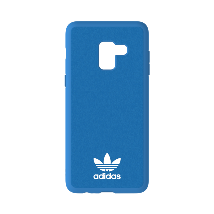 Adidas OR Moulded Case Maciņš Apvalks Priekš Samsung A730 Galaxy A8+ (2018) Zils (AD-MO-A605-BL)