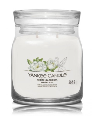Yankee Candle White Gardenia Aromātiskā svece 368 g (5038581129440)