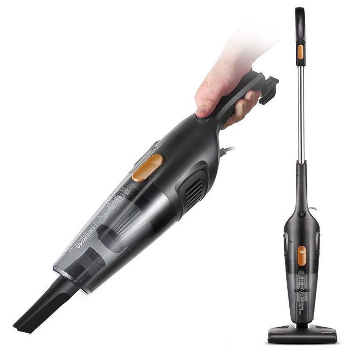 Deerma DX115C 600W Пылесос / Серый (DX115C)