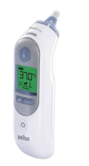 Braun Thermoscan 7 IRT 6520 Bezkontakta digitālais termometrs (IRT6520)