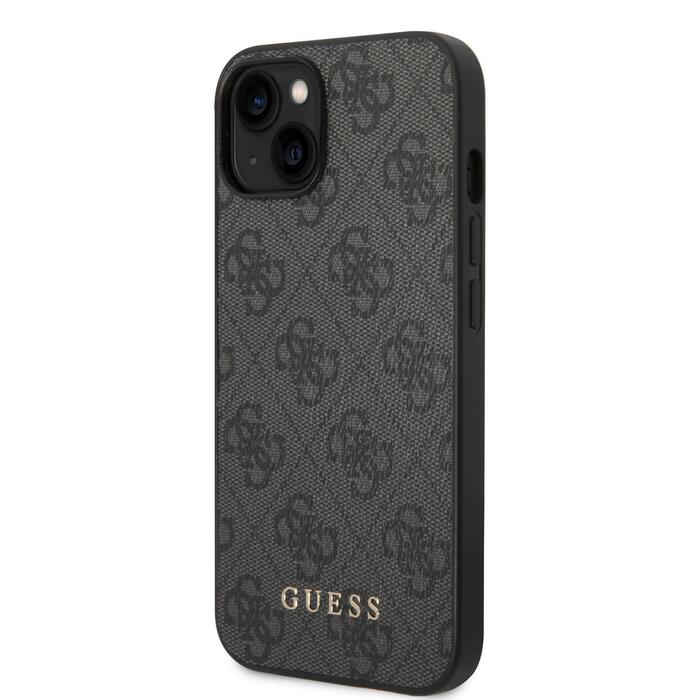 Guess 4G Case Защитный чехол для iPhone 14 / серый (GUHCP14SG4GFGR)