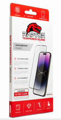 Swissten Raptor Diamond Ultra Clear Full Face Tempered Glass Защитное Стекло для Samsung Galaxy A55 5G (84501824)