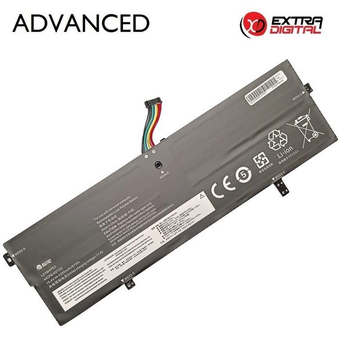 ExtraDigital Аккумулятор для ноутбука LENOVO L21M4PE3 4350mAh (NB482740)
