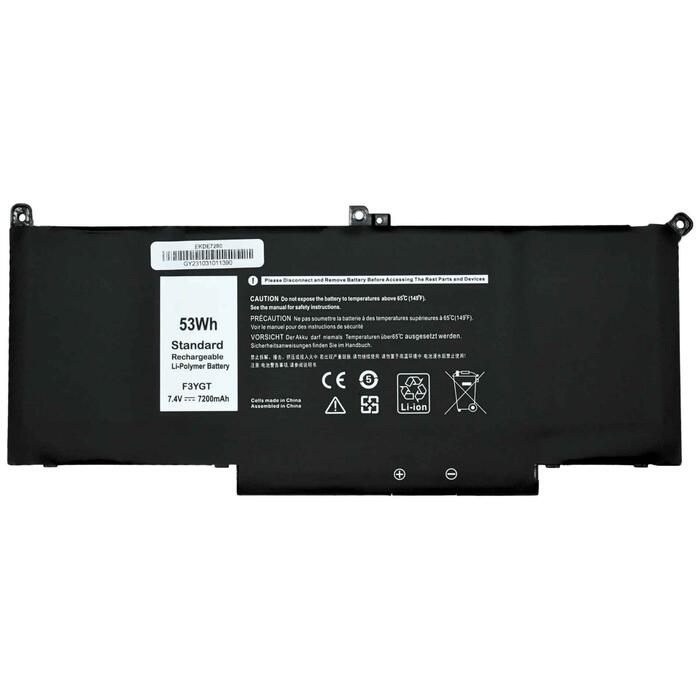 ExtraDigital F3YGT / DM3WC Battery for DELL Laptop 7.4V /  7200mAh / 53Wh (NB441167)