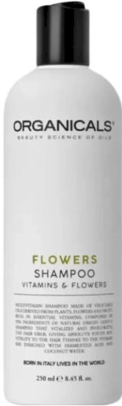 Organicals Flowers Shampoo Шампунь 250ml (8052286400489)