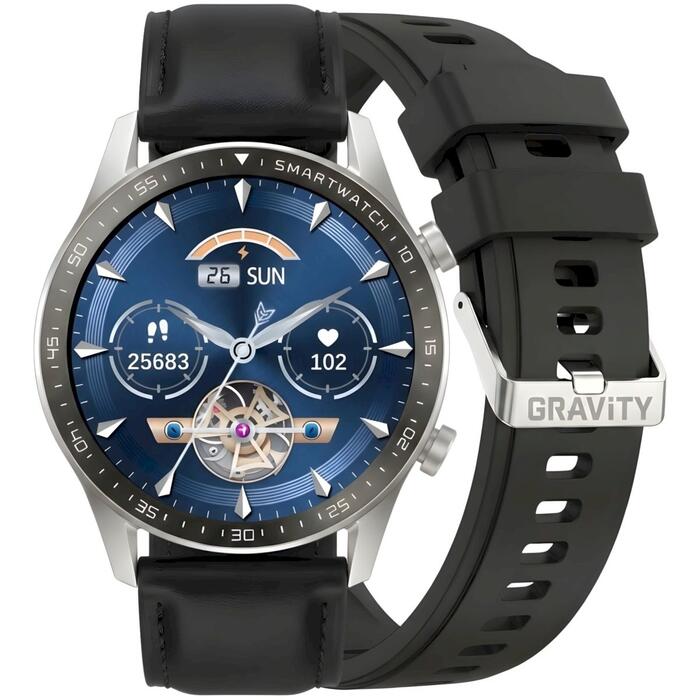 Smartwatch Gravity Умные часы / серебристый (GT10-7)