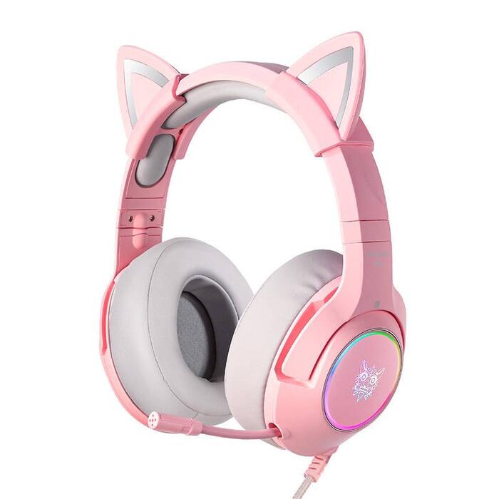 ONIKUMA K9 Spēļu Austiņas (K9 Pink