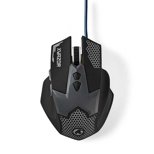 Nedis GMWD200BK Spēļu pele (GMWD200BK)