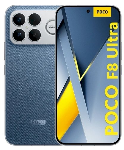 Poco F8 Ultra Viedtālrunis 16GB / 512GB Denim Blue (MZB0M5MEU)