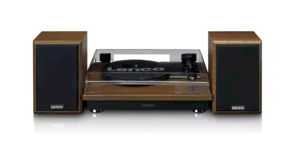 Lenco LS-100WD Plašu atskaņotājs Wooden (LS-100)