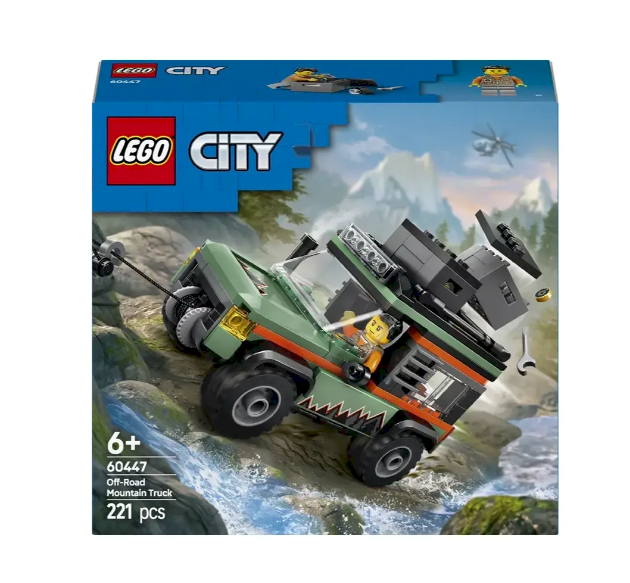 LEGO CITY 60447 Off-Road 4x4 Mountain