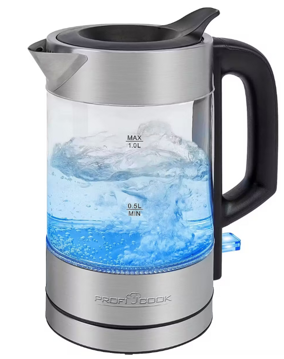 ProfiCook PC-WKS 1229 G Электрический чайник 1L 1600W (PC-WKS 1229G)