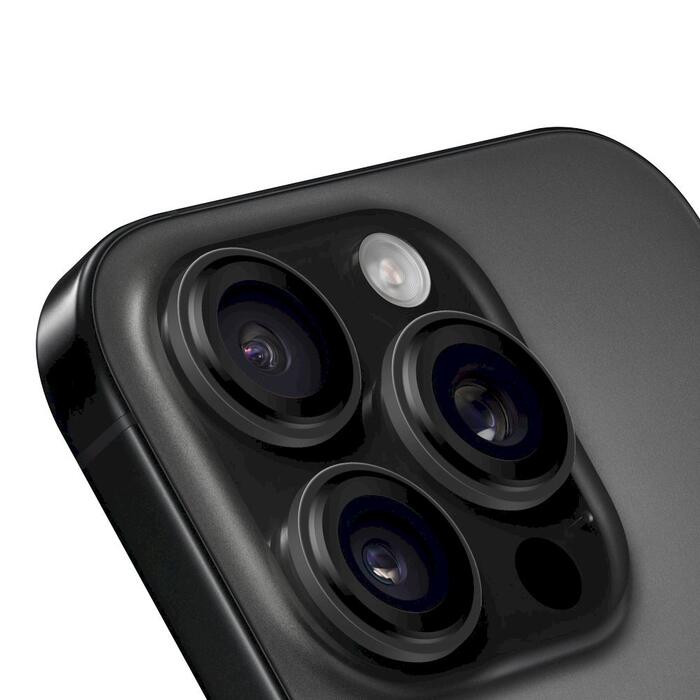 OBAL:ME Lens Protector Защита линз для Apple iPhone 16 Pro/16 Pro Max / титаново-чёрный (57983125799)