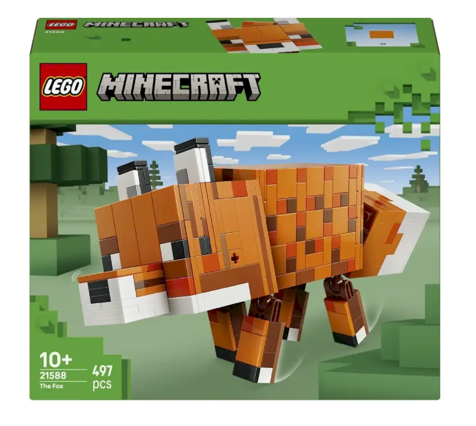 LEGO Minecraft 21588 The Fox Konstruktors
