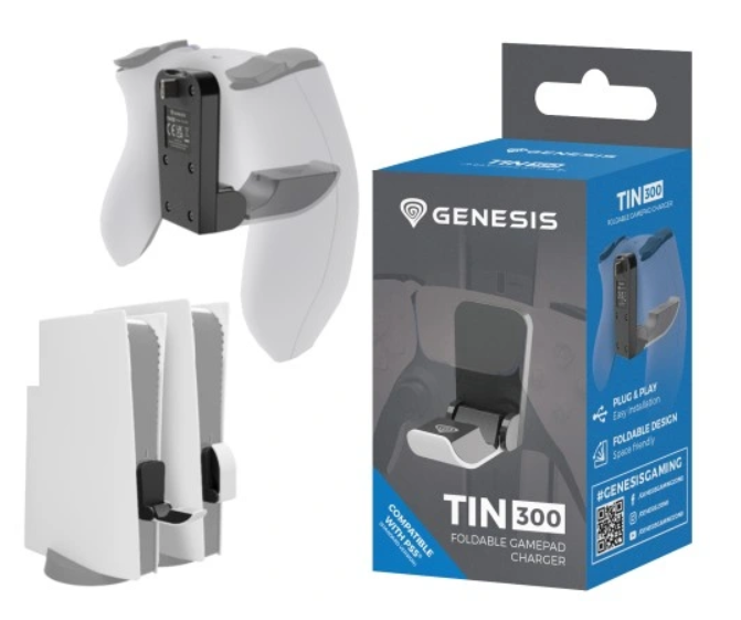 Genesis Tin 300 Lādētājs Priekš PS5