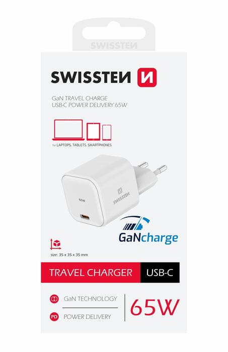 Swissten GaN Travel Charger Tīkla Lādētājs