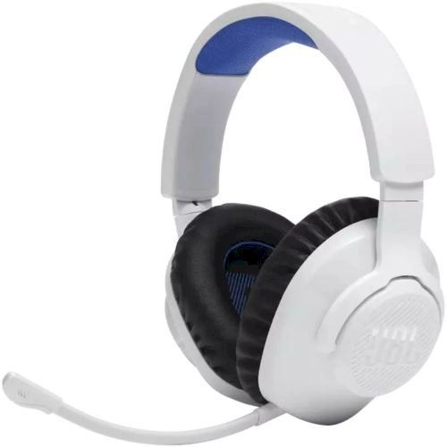 JBL Quantum 360P Bezvadu Spēļu Austiņas (JBLQ360PWLWHTBLU)