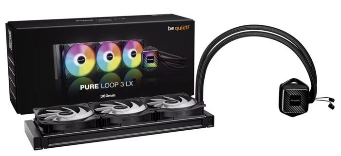 Be Quiet Pure Loop 3 LX Комплект жидкостного охлаждения для процессора 360mm (BW031EU)