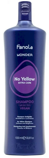 Fanola Wonder No Yellow Extra Care Шампунь Для Волос 1000 ml (8008277762067)