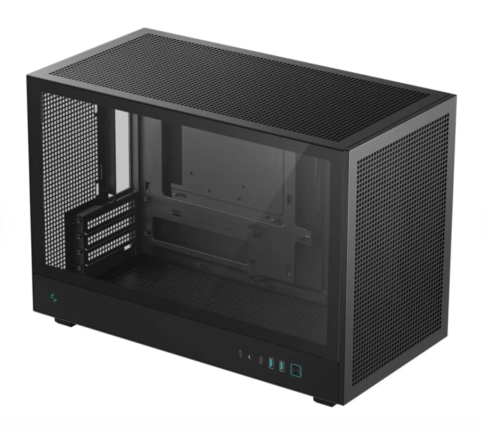 DeepCool CH260 Корпус для компьютера Micro Tower черный (R-CH260-BKNGM0-G-1)