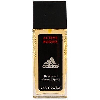 Adidas Active Bodies Спрей дезодорант для мужчин 75ml (3607341488855)