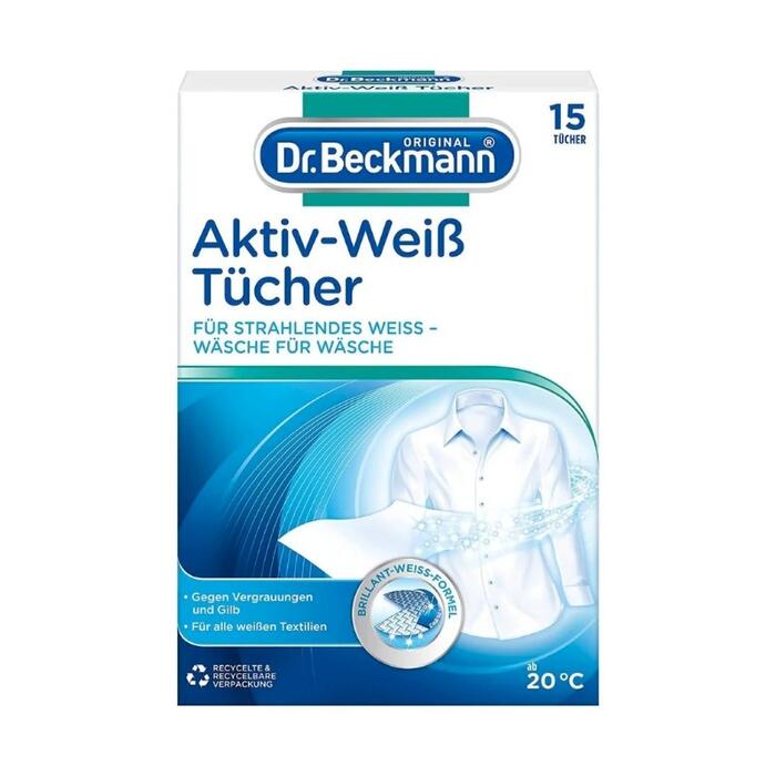 Dr. Beckmann Салфетки Для Отбеливания Белья 15 шт. (4008455049816)