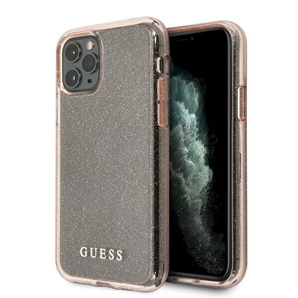 Guess GUHCN58PCGLPI Aizsargapvalks priekš iPhone 11