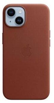 Apple Leather Magsafe Cover Чехол для Apple iPhone 14 (MPP73ZM/A)