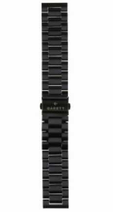 Garett Siksniņa Viedpulksteņiem 22mm (PAS_V_BLK_STL)
