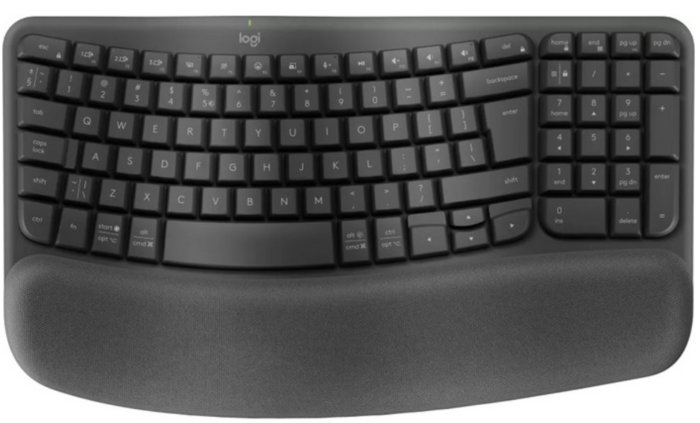 Logitech Wave Keys Bluetooth Tastatūra QWERTY