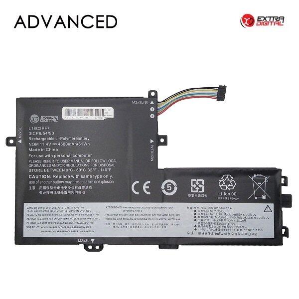 ExtraDigital L18C3PF7 Аккумуляторная батарея для портативного компьютера Lenovo L18C3PF7 (NB482092)