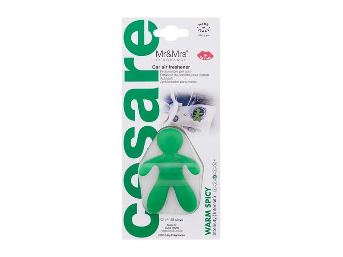 Mr&Mrs Fragrance Cesare Car Air Freshener Автомобильный освежитель воздуха 1pc / Warm Spicy (8053288298944)