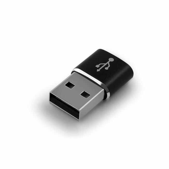 Mocco Adapteris USB uz Type-C (MO-USB-TYPEC-BK)
