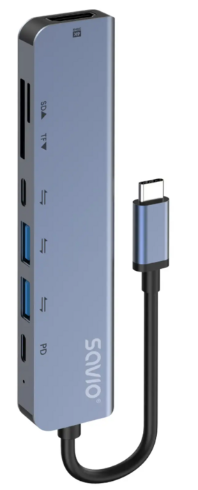Savio AK-82 USB-C Centrmezgls (SAVAK-82)