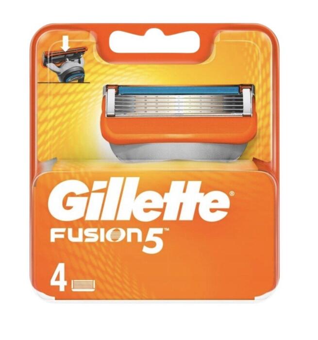 Gillette Fusion5 Maiņas Uzgaļi Skuveklim 4gab (4987176148056)