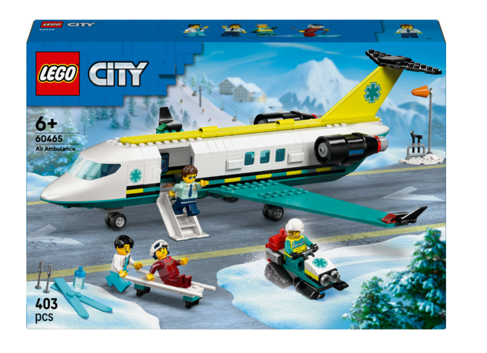 LEGO 60465 City Emergency Plane Gaisa
