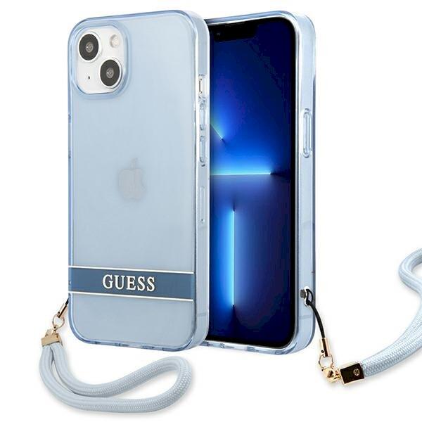Guess GUHCP13MHTSGSB Hardcase Translucent Strap Aizsargapvalks