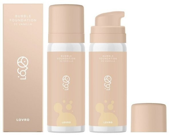 Lovro Bubble Тональный Крем 02 Vanilla 50 ml (5903843265207)