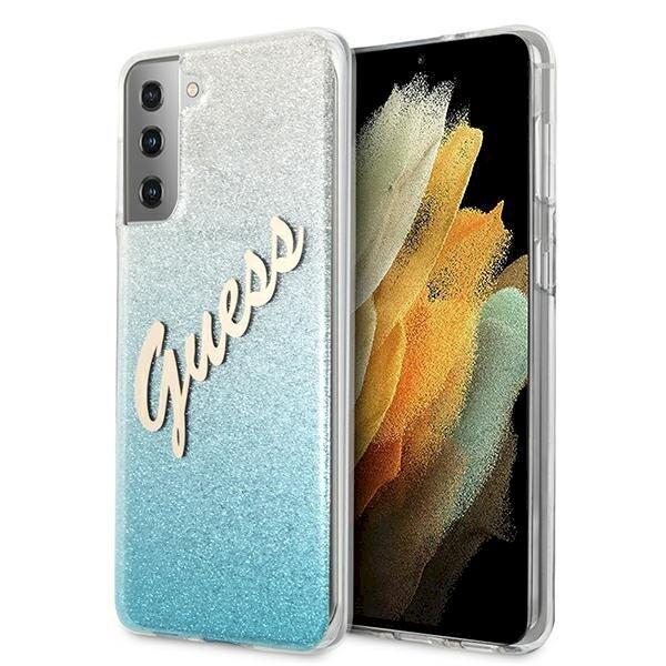 Guess GUHCS21MPCUGLSBL Hardcase Glitter Gradient Script