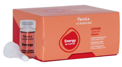 Fanola Vitamins Energy Лосьон Для Волос 12 x 10 ml (8008277762586)