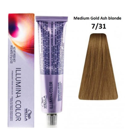 Wella Professionals Illumina Color 7/31 Profesionāla