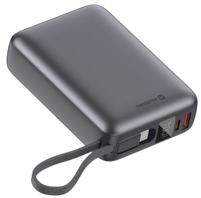 Swissten Ārējās uzlādes Baterija 20000 mAh