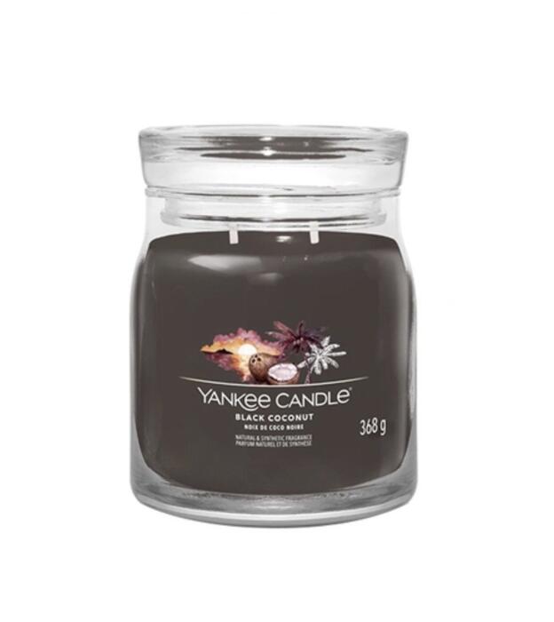 Yankee Candle Aromātiskā Svece Black Coconut 368g (5038581125039)
