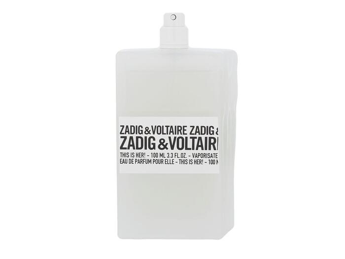 Zadig & Voltaire This is Her! Parfimērijas ūdens EDP 100ml (TESTER) (3423474891863)