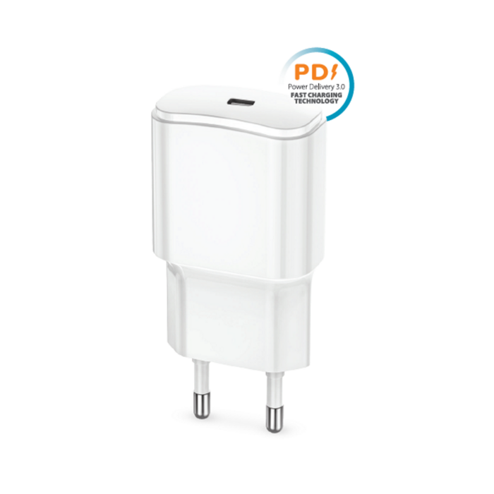Forever TC-01 PD QC USB-C Зарядное Устройство 20W (TC-01)