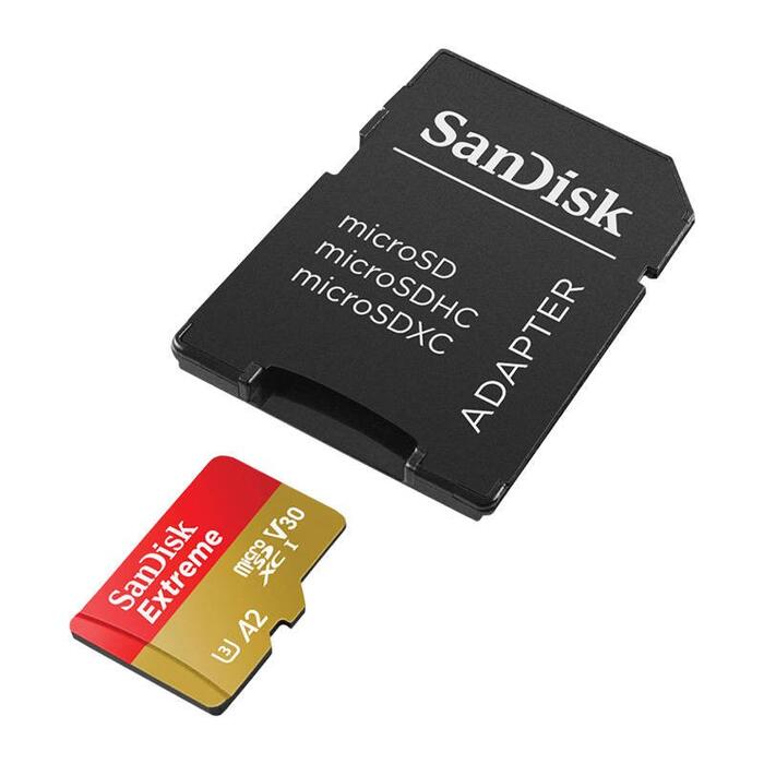 SanDisk Extreme Atmiņas Karte microSDXC +