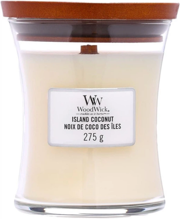 Woodwick Island Coconut Свеча 275g (5038581057842)