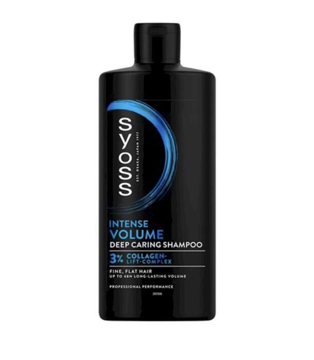 Syoss Intense Volume Шампунь Для Тонких Волос 440ml (9000101277296)
