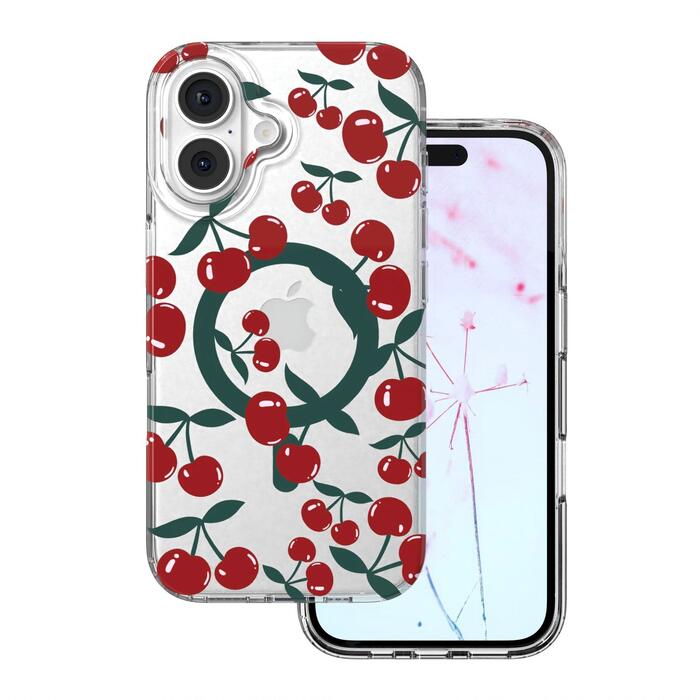 Mocco Cherry Mag Back Case Aizmugurējais
