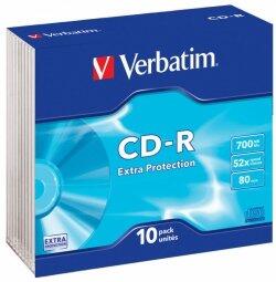 Verbatim Matricas CD-R 700MB 1x-52x Extra